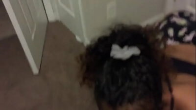 big booty ebony teen sucking big dick