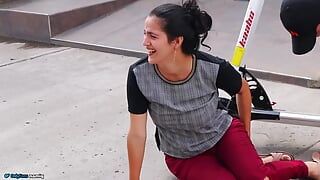 My Neighbor Accidents Me and Injects His Cock Into Me