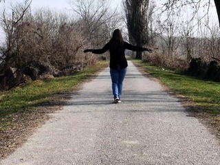 Handcuffed in the car